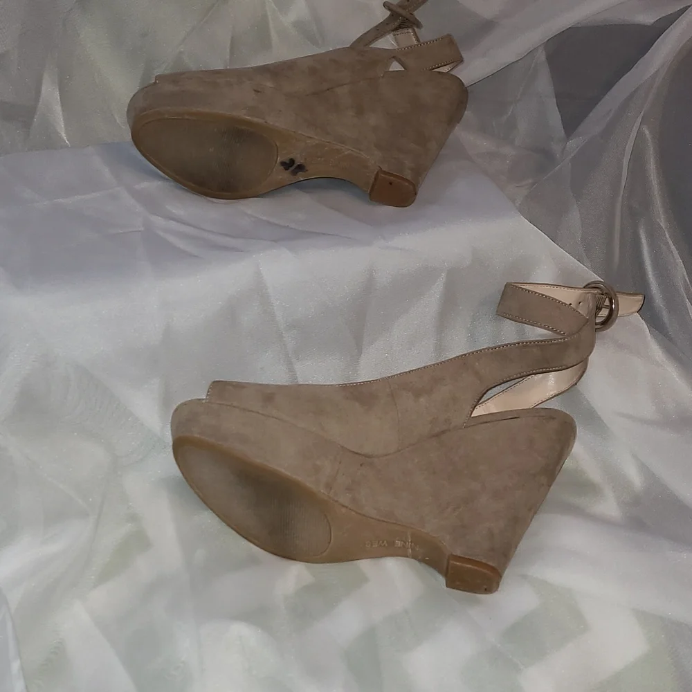 NINE WEST WEDGE STRAP AROUND THE ANKEL, GU - Picture 4 of 4
